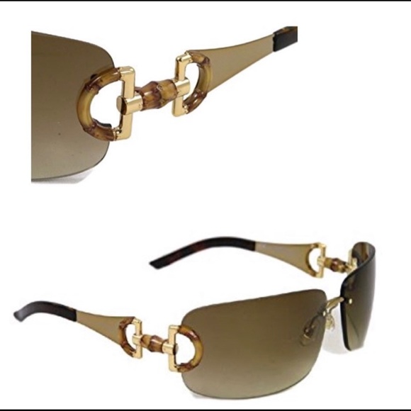 Gucci Accessories - Authentic Gucci Bamboo Vintage Sunglasses 🕶